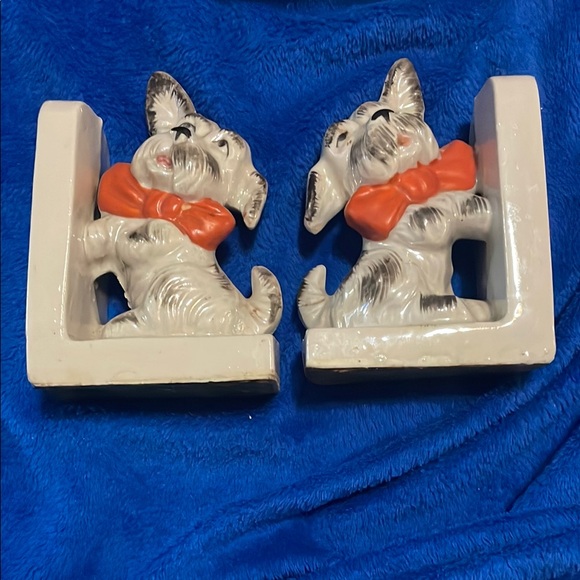 Vintage Scottie Dog Bookends - Picture 1 of 8